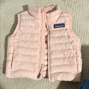 Patagonia Light Pink Quilted Vest